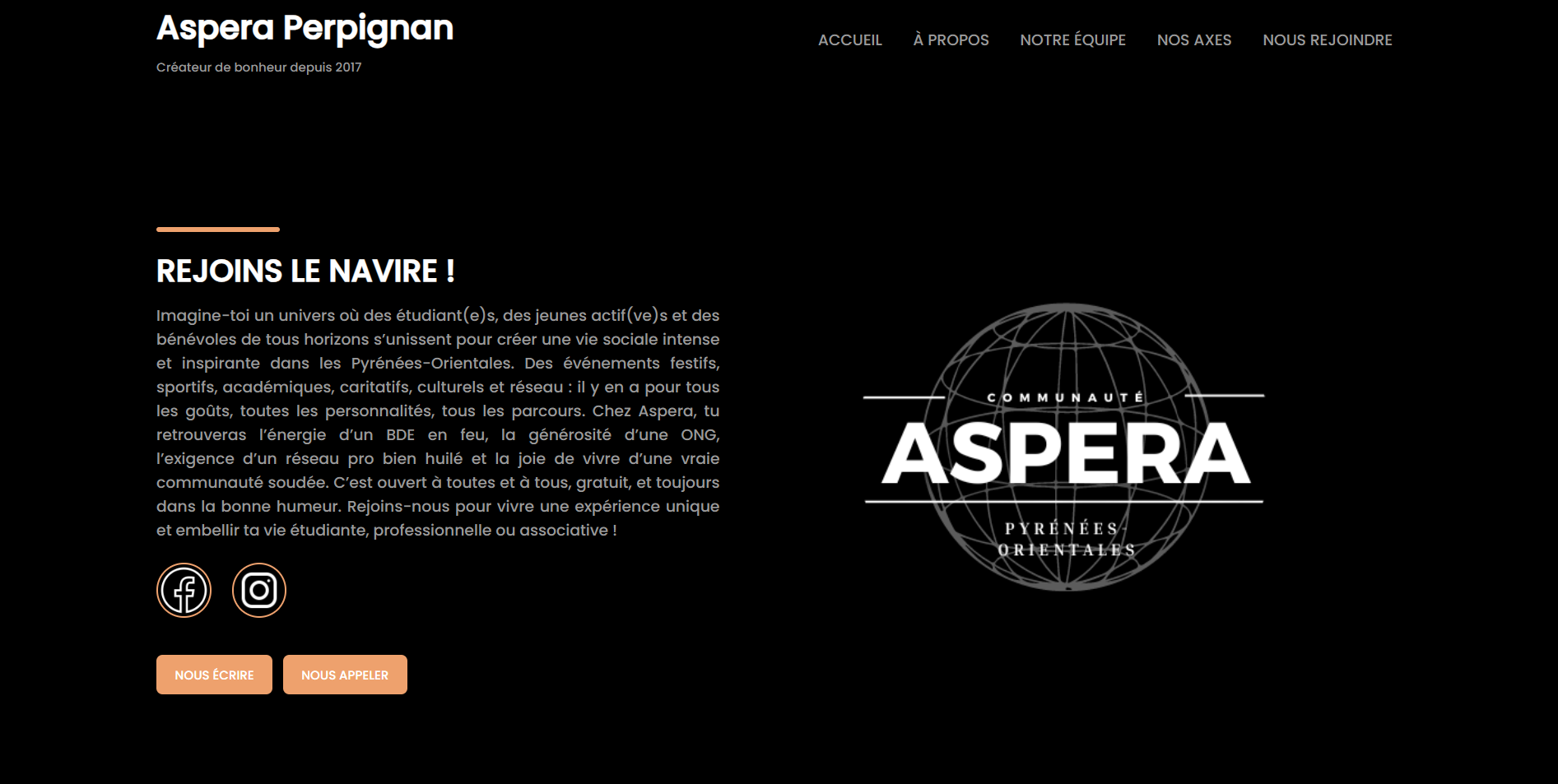 Site associatif